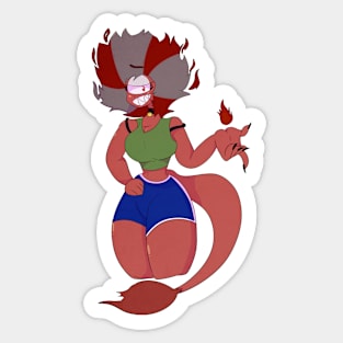 Fire Vivian 2 Sticker